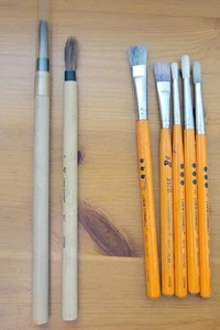 Loew-Cornell 7 pcs Professional Paint Brush Oil Acrylic Watercolor Versatile Art - Picture 1 of 12