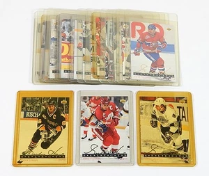 Juego de inserciones (20) Gretzky Yzerman Lemieux 1992-93 Upper Deck Gordie Howe Selects - Imagen 1 de 4