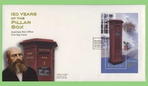 Guernsey 2002 Pillar Box set U/A Post Office First Day Cover - Picture 1 of 1