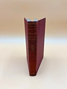 Thomas Bailey Aldrich Writings IV Prudence Palfrey Antique 1907 Book - Picture 1 of 5