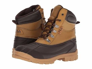 NEW FILA Men's WATERPROOF Weathertech Extreme BLACK OR WHEAT TAN  DUCK BOOTS - Picture 1 of 12