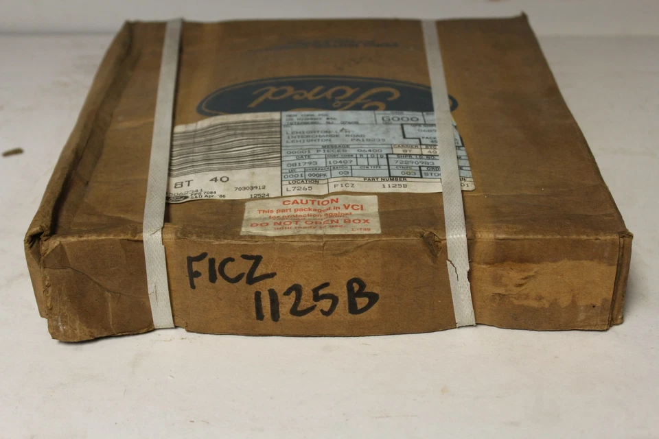NOS Single Front Brake Disc Rotor F1CZ-1125-B 1991-1998 Ford Escort (BR16) - Image 1 of 2