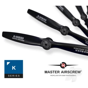 Master Airscrew K Series - 12x4 Propeller For RC Aeroplane - Picture 1 of 1
