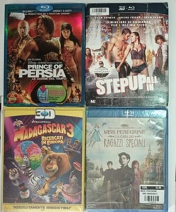 Blu Ray Prince Of Persia + Step Up All In 3D + Miss Peregrine + Madagascar 3 D - Foto 1 di 9