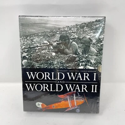 World War I & II Box Set DK Books by H.P. Willmott 2 Vol Slipcase Hardcover RARE - Image 1 of 4