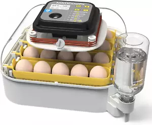 20 Egg Incubator with Humidity Display, Egg Candler, Automatic Egg Turner, for H - Picture 1 of 6