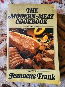 [SIGNED] The Modern Meat Cookbook Jeannette Frank 1968 Paperback - Picture 1 of 4