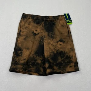 DSG Boys Youth Fleece Shorts Size Medium Printed Everyday Brown - Picture 1 of 7
