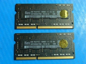 MacBook Pro 13" A1278 2012 MD101LL/A SKhynix RAM Memory 4GB 2x2GB PC3-12800S - Picture 1 of 2
