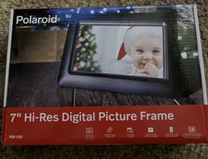 POLAROID 7" HI-RES DIGITAL PICTURE FRAME PDF-700 - Picture 1 of 2