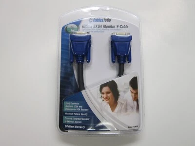 CablesToGo Ultima SXGA Monitor Y-Cable 29610 1ft - Image 1 of 4