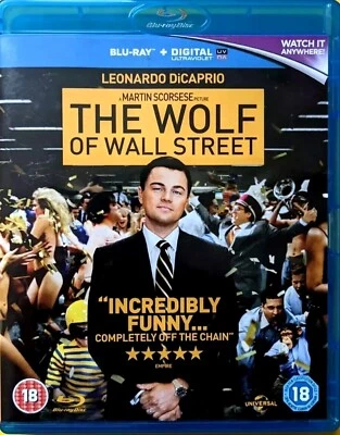The Wolf of Wall Street (Blu-Ray-2014, 1-Disc) [Region Free] Leonardo DiCaprio. - Image 1 of 4