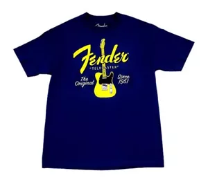Fender® Telecaster T-shirt The Original Since 1951 Medium New - Picture 1 of 5