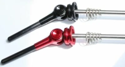 Schnellspanner Carbon / Titan, Schwarz, Rot, Blau, Rennrad, MTB,  NEU - Bild 1 von 3