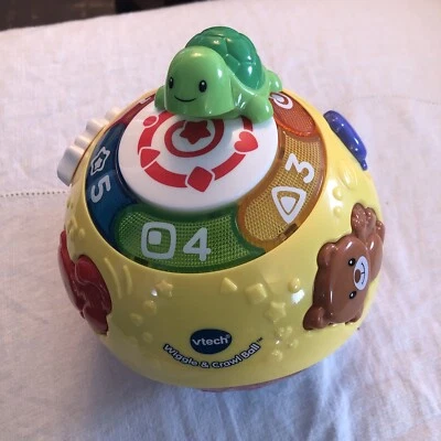 BABY VTECH WIGGLE AND CRAWL BALL - Image 1 of 3
