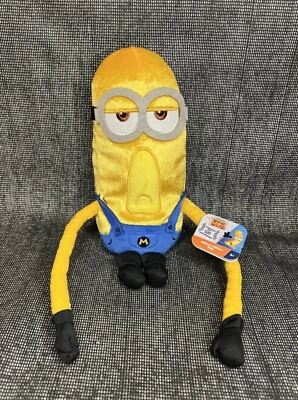 Figura de peluche Squooshy de 9" de la película MEGA MINION TIM DE DESPICABLE ME 4 2024 Foto 1 de 4