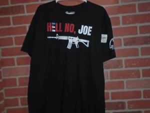 CAMISETA LIBERTY APPAREL "HELL NO JOE"" HOMBRE AR15 LOGO TALLA XL NUEVA CON PEGATINA - Imagen 1 de 5