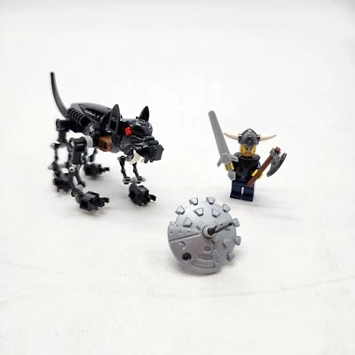 Lego Vikings Set 7015 Viking Warrior Challenges Fenris Wolf 97% Complete Shipped - Image 1 of 4