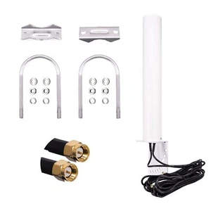 Antenne 4G LTE Exterieur Omnidirectionnel Connecteur SMA Mimo Omnidirectionne... - Photo 1/5