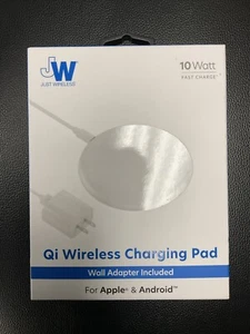 Just Wireless 10w Qi Wireless Charging Pad - Picture 1 of 4