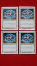 Circle of Protection: Blue x4 (7th Edition) MTG