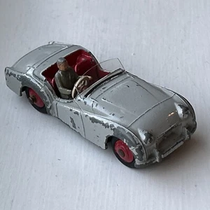 Dinky Triumph TR2 touring finish 105 Grey Body/Red Seats/Hubs Vintage 1957-60 - Picture 1 of 13