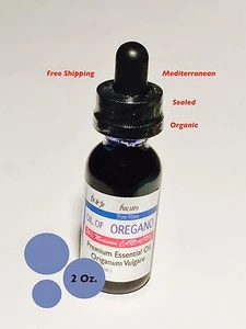 OIL OF OREGANO 2 oz OREGANO WILD NON GMO 86% CARVACROL High Grade Thymol 2 % - Picture 1 of 1