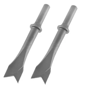 2 PACK Air Hammer Cold Chisel Suitable For All 150mm Air Hammers V Cut - Picture 1 of 4