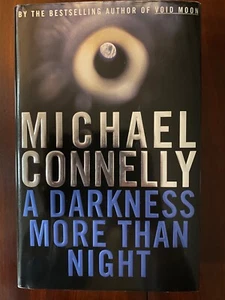 A Darkness More Than Night - Signed First Edition - Bild 1 von 5