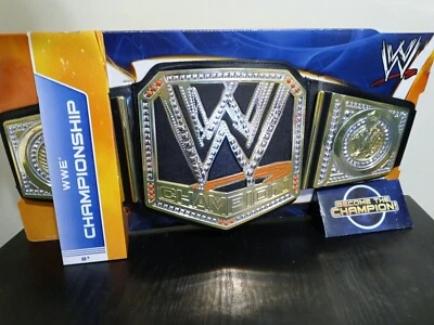 Cinturón Campeón Mundial Peso Pesado WWE 2012 Mattel Toy Y7011 Oro Plata Nuevo Foto 1 de 4