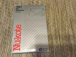 Cinta para Escribedor de Ruedas Nukote 192LT IBM 3, 5, 6 Nueva EN CAJA - Imagen 1 de 2