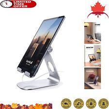 Elegant Silver Tablet Stand - Compatible with iPad Air mini 2 3 4 9.7 12.9 10.5