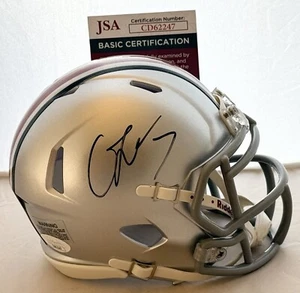 Minicasco autografiado #1 JSA firmado por C. J. Stroud Texans Ohio State Buckeyes - Imagen 1 de 2