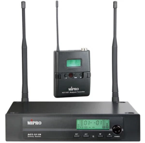 Transmisor de bolsillo Mipro ACT 313 TB sistema completo - Imagen 1 de 3