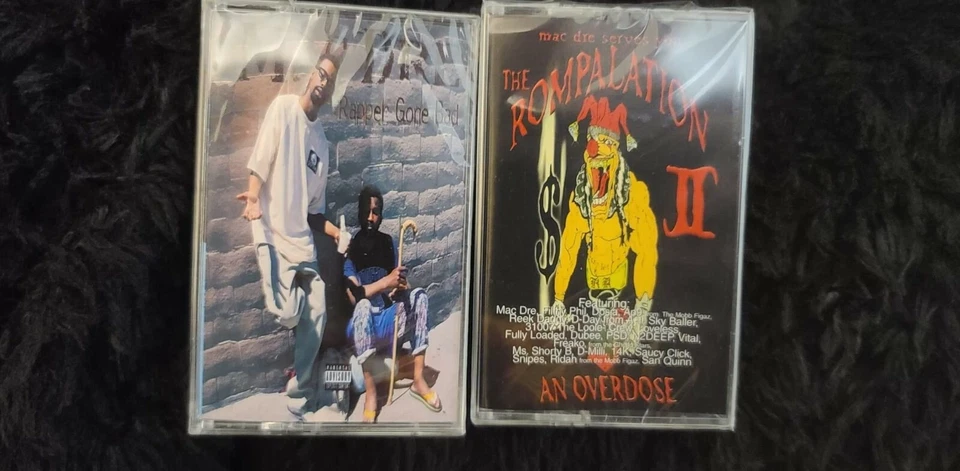 Mac Dre Cassette tapes. Sealed mint condition. $200 taking offers. Foto 1 de 2