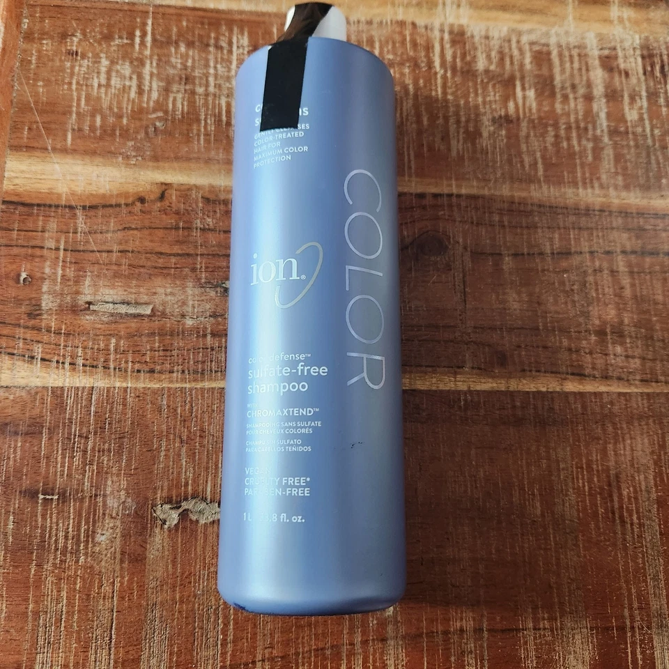 Ion color defense sulfate-free  for color treated Shampoo 33.8 oz/1 Liter NEW - Image 1 of 1