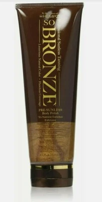 Exfoliante bronceador So Bronze Body Polish cáñamo pre sin sol 8,5 OZ Foto 1 de 3