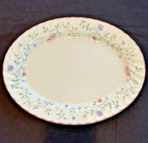 Easter Johnson Bros China Summer Chintz 12" Serving Platter Floral England - Picture 1 of 6