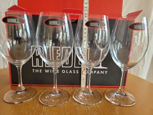 4 Riedel Weingläser, 19cm hoch, unbenutzt, Originalverpackung - Bild 1 von 7