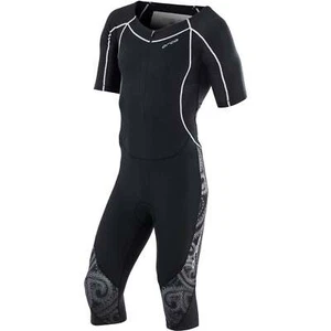 Orca 226 Kompress Race Winter Mens Tri Suit Black Reflective Pockets Triathlon - Picture 1 of 2