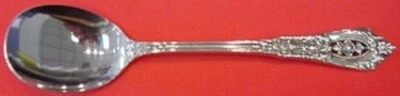Rose Point by Wallace Sterling Silver Ice Cream Spoon / Sorbet Spoon Orig 5 1/8" - Image 1 of 2