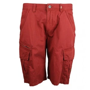 Camel active Herren Madison Cargo Short rot unifarben 1Z93 496620 56 - Picture 1 of 5