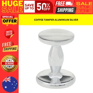 Avanti Coffee Tamper Aluminium Silver Dual Size 50mm 55mm for Coffee Machine NEW - Picture 1 of 8