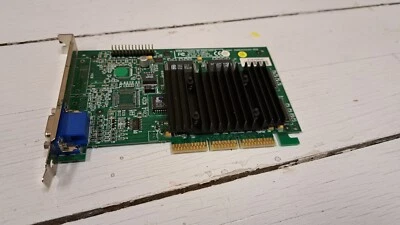 180-P0016-0000-B01 NVIDIA VGA RIVA TNT2 16 MB AGP VIDEO CARD #179 - image 1 of 4