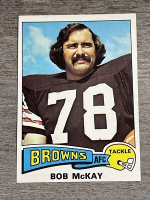 Bob McKay 1975 Topps Browns #314  *G723* - Image 1 of 2