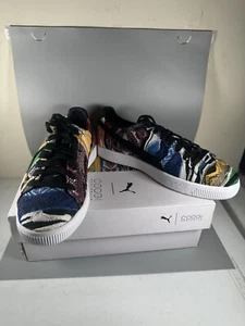 Sneakers Puma Clyde Coogi Multicolore Taglia 8.5 US Uomo 364907-01 Rare NUOVE - Foto 1 di 14