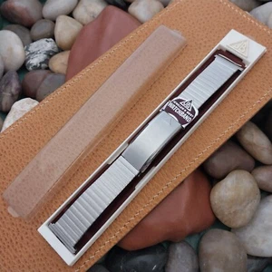 22mm 20mm 19mm JB Champion Stainless Steel Unused 1970s Watch Band - Picture 1 of 9