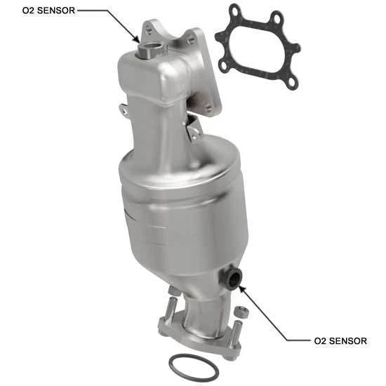 2003-2007 Honda Accord 3 Coletor Frontal Magnaflow Conversor Catalítico Ajuste Direto - Imagem 1 de 1