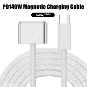 140W 14 Zoll Ladekabel für Apple MacBook Pro & Air, USB-C auf MagSafe 3 - 2m - Picture 1 of 27
