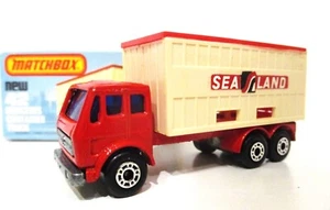 MATCHBOX  MB 42 MERCEDES CONTAINER TRUCK  Sealand   Excellent  example!! - Picture 1 of 1
